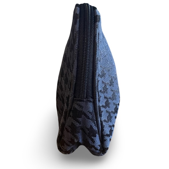 Dior Navy Blue Houndstooth Makeup Bag-Vintage, Never Used - Picture 3 of 8